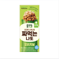 짜먹는나또 오리지널, 6개, 210g