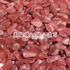 土桑精選 菱錳礦小滾石 AA級紅紋石 飛碟盒組