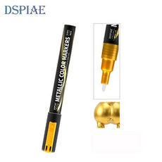 DSPIAE 슈퍼 메탈릭 마커펜 골드 MKA-10, MKA-10 슈퍼메탈릭 골드, 1개