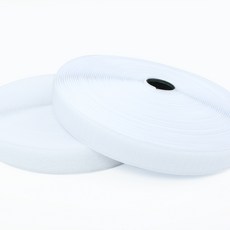 찍찍이테이프 봉제형2.5cm 보슬이+까슬이세트20y 암 수 벨크로, 봉제형찍찍이/2.5화이트세트, 1개