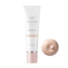 娜芙 NOV 彩妝系列：潤色防曬隔離霜、防曬粉餅、防曬蜜粉、眉筆，全方位防曬潤色，打造精緻妝容, 1個, 潤色防曬-柔膚