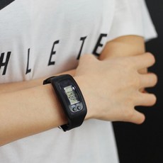 어르신용 걷기 만보기시계 칼로리 스텝카운터 스마트밴드만보계, 1개, isum 옐로우