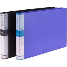 A3 PP3공링바인더 (군/3cm) 3130, D링, 청색
