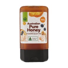 호주 울워스 퓨어 호주꿀 400g Woolworths Pure Honey, 1개, 1정