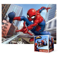 마블 조각퍼즐 2 108피스 소형 스파이더맨 직소 출격 작은 58271pc 1(EA), 1개