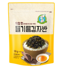 지도표성경 직접 짠 들기름 김자반, 50g, 3개