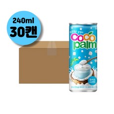 코코팜 화이트 요구르트맛 캔음료 240ml x30캔 pc방 달달한
