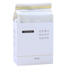 한바른식품연구소 티내다 보이차 삼각티백, 1개, 1g, 100개입