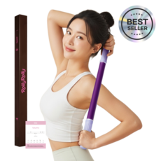 롤리롤리 밸런스 마사지 스틱, 라벤더퍼플, 1개