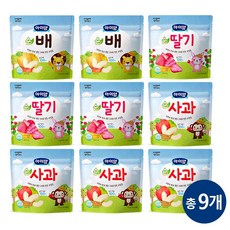 일동후디스 아이얌 동결건조 순과일칩 9개 혼합 (순딸기3 + 순사과4 + 순배2), 15g