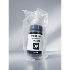 連盛墨水補充瓶 672674 BK 適用於噴墨打印機, J02-19