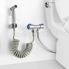 嚴選好物 馬桶伴侶噴槍水龍頭套裝婦洗器廁所衛生間沖洗器增壓高壓噴頭水槍, 1個, 噴槍