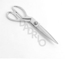 드리오샵 메탈 실버 재단가위(24cm) 얇은천