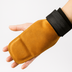 사시오 헬스가죽스트랩 운동 헬스 턱걸이 여성 남성 장갑, 블랙