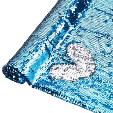 코듀로이 램스킨 린넨 크래프트 메쉬 무지 반짝이 원단 DIY 손공예 의류 소품, 1개, 라이트스카이블루