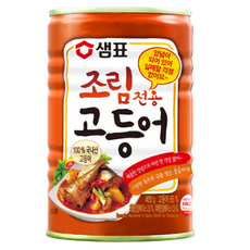[샘표] 조림전용고등어, 400g, 7개