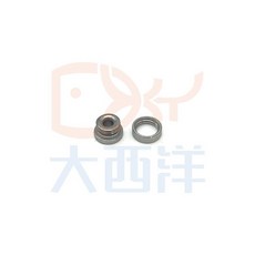 大西洋釣具 萬向頭 活扣導線環, 1入, 導線孔無磁性鎢鋼