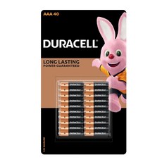 Duracell 金頂鹼性電池, 1個, 金頂4號電池40入, 40