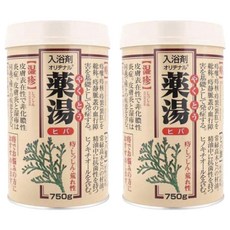 오리지널 약탕 입욕제 노송나무잎 보틀, 750g, 2개