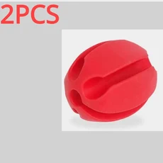 낚시 휠 금속 스피닝 보호 릴 스탠드 경량 밸런스, 9. Red 2PCS