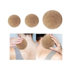 코르크 마사지 공 휴대용 근육 장비 어깨, [02] Diameter 70mm, 1개, 3. Diameter 70mm