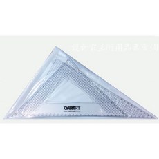 OART 方眼三角板 30cm 壓克力 2入組, 1個