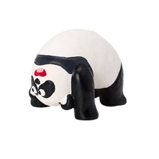 艾爾發寵物 Q-MONSTER 下腰系列 乳膠玩具 狗玩具 耐咬玩具, 1個, 熊貓