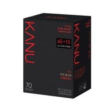 카누 미니 다크 로스트 아메리카노, 1.6g, 70개입, 1개