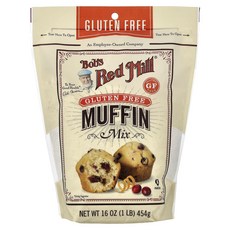 Bob's Red Mill Gluten Free Muffin Mix 16 oz (454 g), 1개, 680g