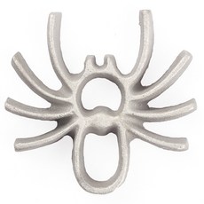 Kitchen Supply 로제트 스파이더 쿠키커터, 1개, Gray