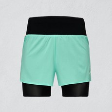 [국내백화점] 블랙야크 26년도 여름 신상품 여성 등산/러닝/기능성/냉감 트레일러닝 에어리 2IN1 쇼츠2 반바지 운동 러닝 아웃도어