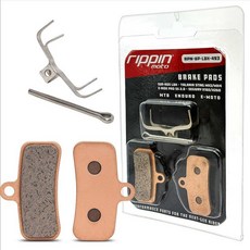 Rippin Moto 전기 비포장 자전거용 소결 브레이크 패드 (대형 - Talaria MX5 / E-Ride PRO SR & 3.0 SRPNT/Altis Sigma) 3706, 표준 패드 - Sur-Ron LBX / Talaria