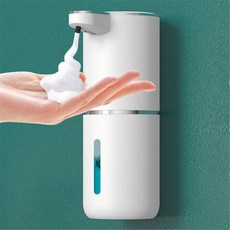 380ML 자동 센서 비누 스마트 USB 충전 터치리스 액체 기계 디스펜서, Foam Dispenser