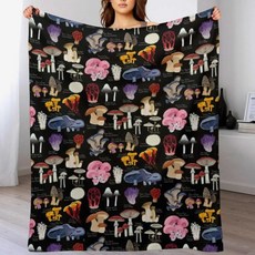 머쉬 러브 담요 여름 시원하고 통기성 수면용, 2. 125x100cm(50x40in)