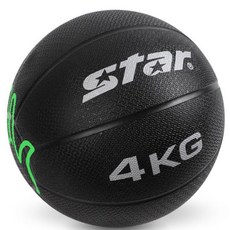 헬스 홈트 운동공 1kg 스타 월볼 웨이트볼 메디신볼, 상세페이지 참조, 1개