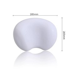 반신욕 미끄럼방지 욕조내 베개 흰색 등받이 욕조 쿠션, A. 화이트 목욕 베개