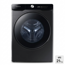 삼성전자 1등급 AI 드럼 세탁기 21kg WF21DG6650BV 블랙