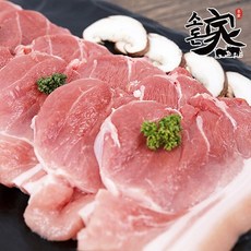 [G][소돈가] 1등급 한돈 뒷다리 대패구이(500gx2) 1kg, 1개