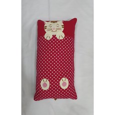 (꿀벌) 유아 메밀 베개 ( 20 X 40cm ), 핫핑크, 1개