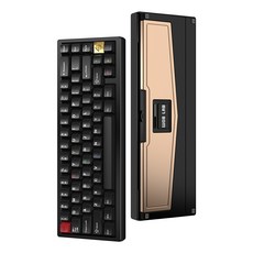 [국내정품] WOB ZEN65 풀 알루미늄 기계식 커스텀 키보드, 블랙/PC/HMX 바이올렛 스위치, ZEN65 lite, 제조사축