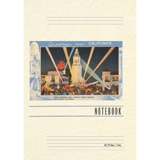 (영문도서) Vintage Lined Notebook Greetings from California Movie Premiere Paperback, Found Image Press, English, 9798385418855