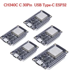 ESP-8266 기반 개발 보드 Arduino용 핀 포함 D1Mini WIFI NodeMCU Lua IOT 2.4V 10-1PCs, 01 5PC CH340C C 30Pin