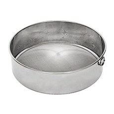 생활창고 채반 스텐바구니 스텐 소 야채바구니 19cm 건지기 채망, 1개