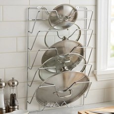 위너스호 냄비 뚜껑 거치대 뚜껑 받침대, 1개, 그레이