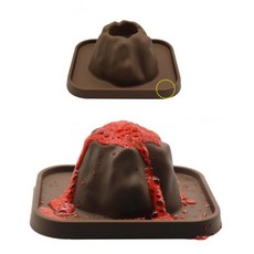 화산 폭발 실험 용암 모양틀 5개 재사용 가능 학습용 과학교구 화산폭발