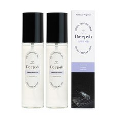 딥쉬 니치 퍼퓸 섬유향수, 스위트버블, 100ml, 2개