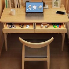 독서실 우드슬랩 사이드 (SG) 원목테이블 빈티지 책상의자세트, I. 흰색 책상  Z 의자, B. 70x45x75cm