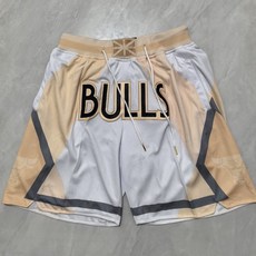 NBA 저스트 돈 불스 지퍼 포켓 볼 팬츠 농구 반바지