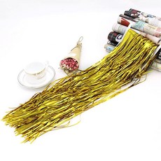 커튼 파티 은박 수술 골드 1EA, 본상품