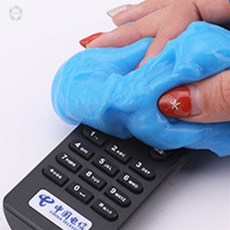 먼지제거 청소젤리 슬라임 키보드 컵홀더 머리카락, 먼지끈끈이, 1개